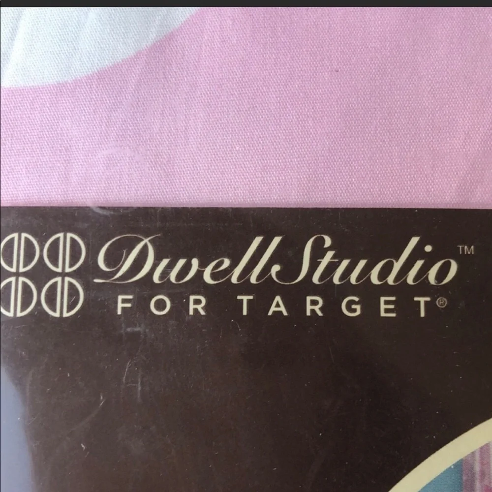 New Dwell Studio Pink Butterfly Window Panel Curtain 54”X 84”